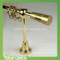 Hollow metal curtain rod, commercial window curtain rod